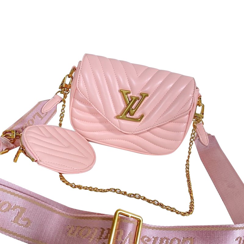 M56468 Louis Vuitton New Wave Multi-Pochette Crossbody Handbag